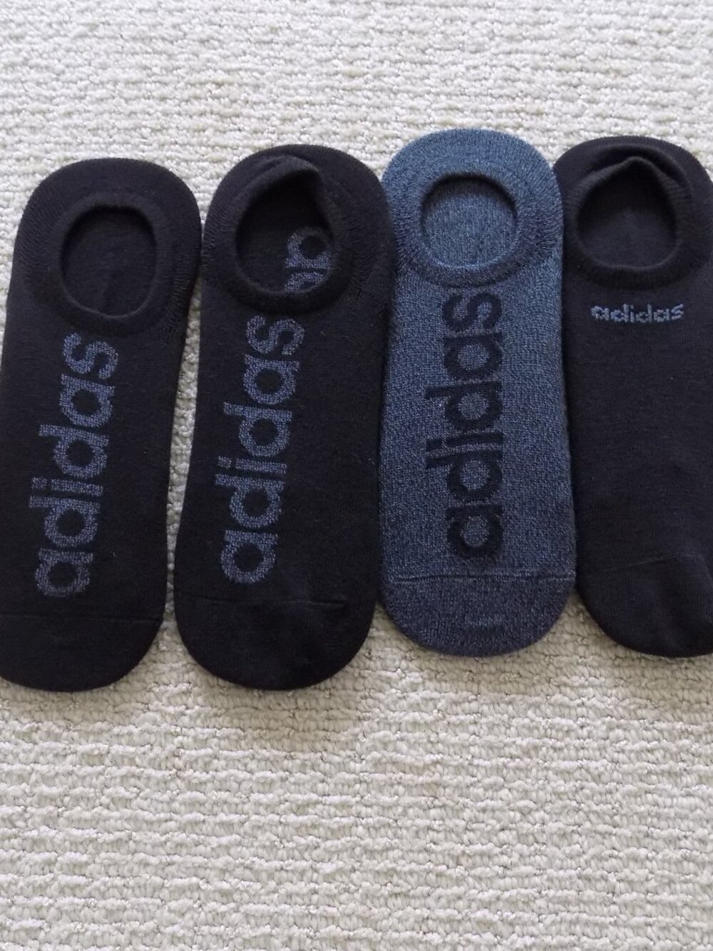 MENS ADIDAS SUPERLITE 4 PACK SUPER NO SHOW SOCKS